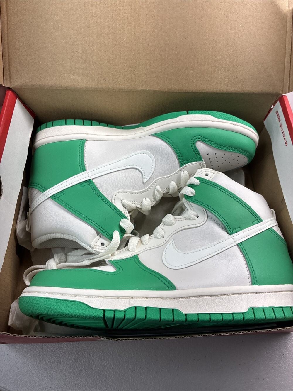 New Nike Dunk High Phantom Stadium Green Size 3.5y Youth DB2179002